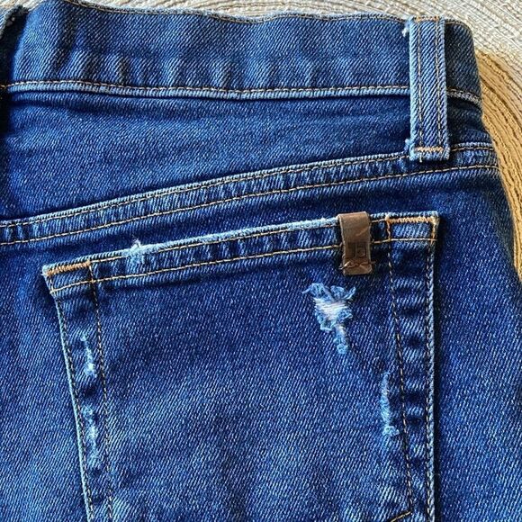 Joe's Cut-Off Blue‎ Denim Shorts Size 24 Distressed Stretchy Summer Style - Picture 5 of 5
